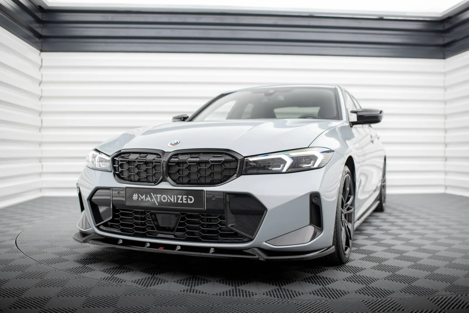 Front Splitter V.1 compatible with BMW 3 M340i / M-Pack G20 / G21 Facelift
