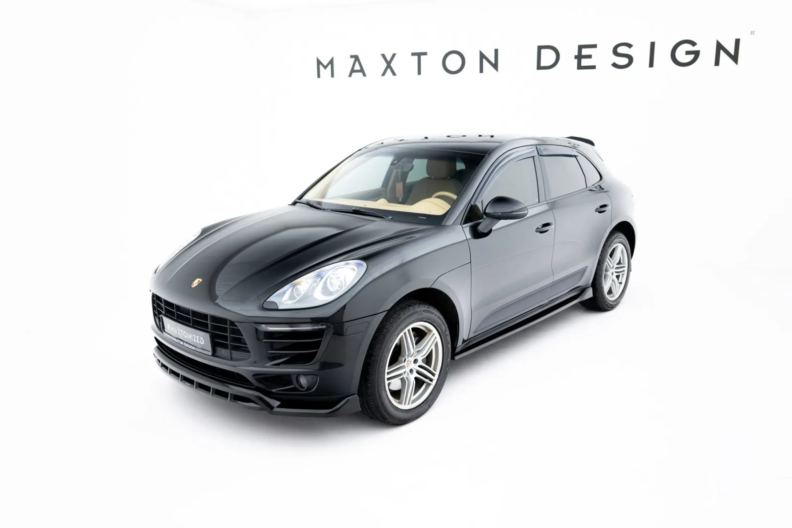 Front Splitter V.3 compatible with Porsche Macan Mk1