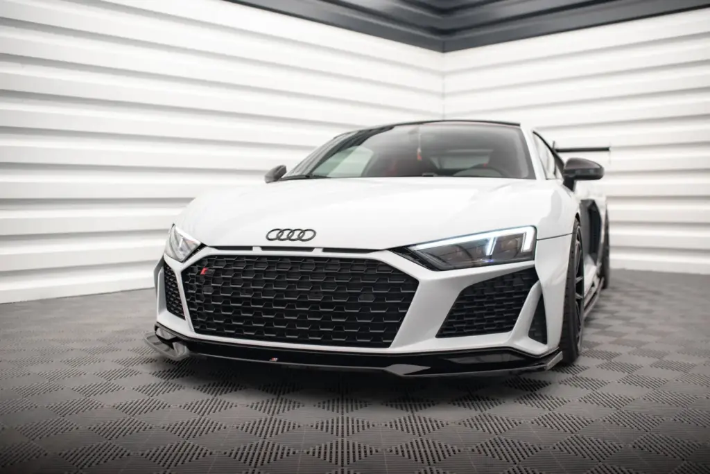 Front Splitter V.3 compatible with Audi R8 Mk2 Facelift