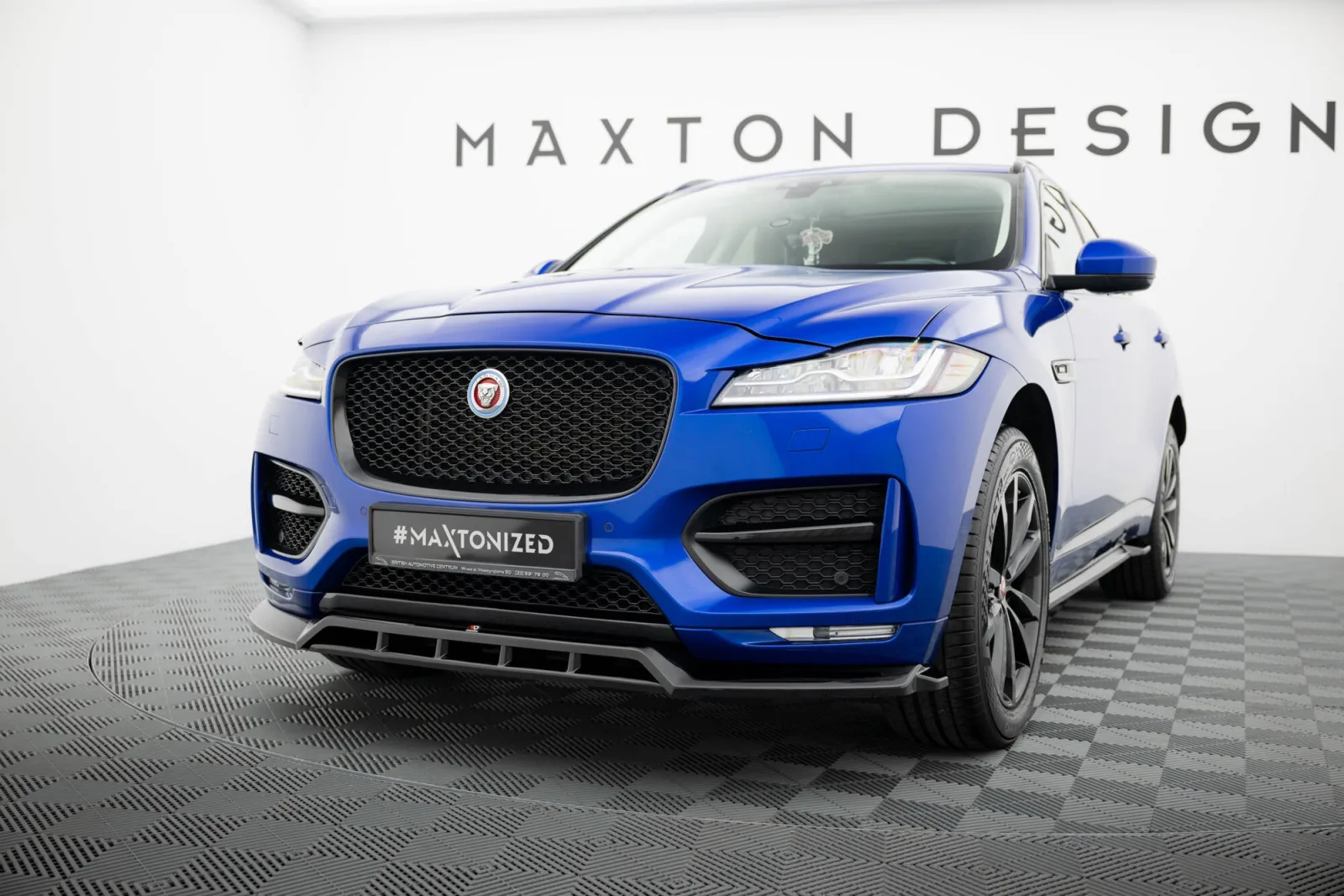Front Splitter compatible with Jaguar F-Pace R-Sport Mk1