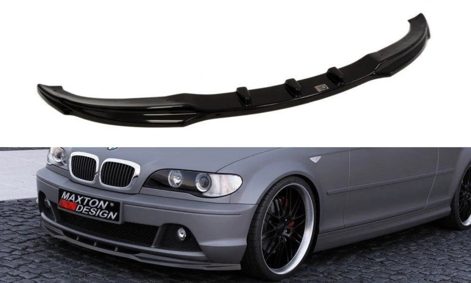 Front Splitter compatible with BMW 3 E46 Coupe Facelift Model