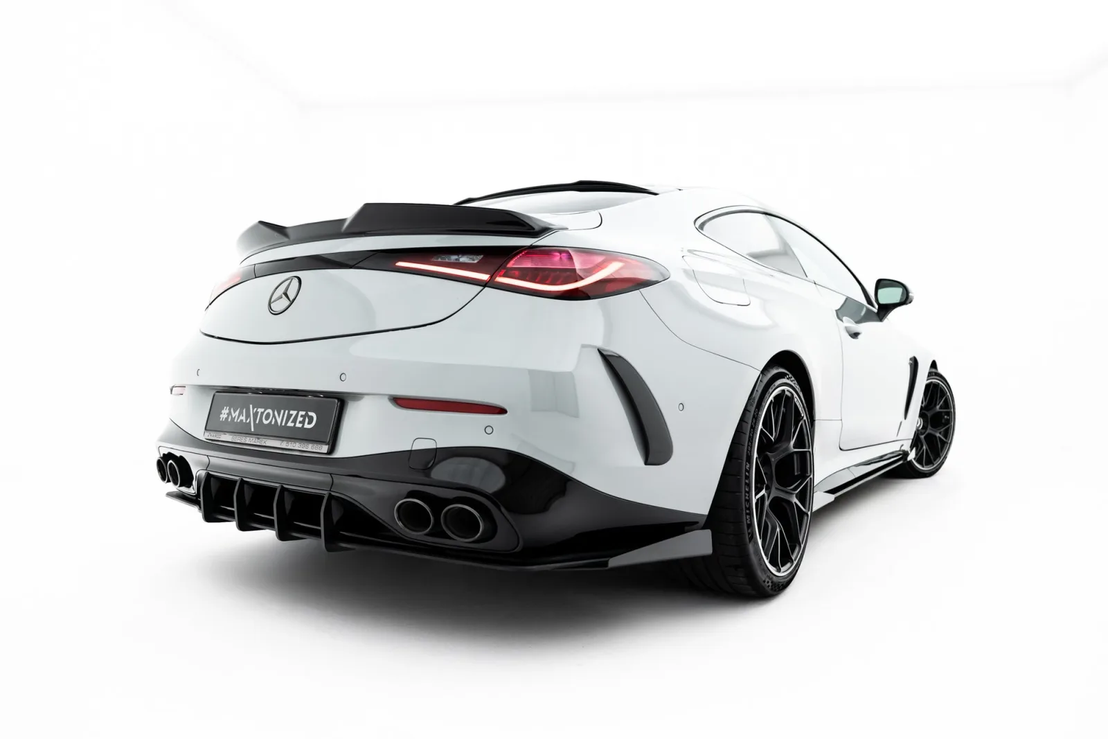 Rear Diffuser Street Pro + Flaps compatible with Mercedes-AMG CLE 53 Aero C236