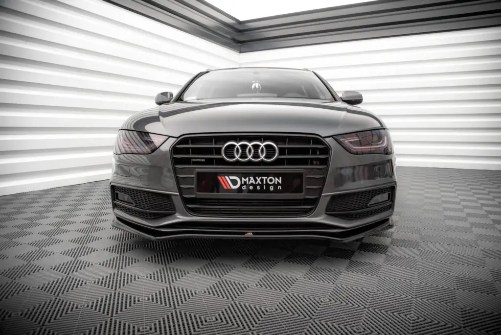 Front Splitter V.4 compatible with Audi A4 S-Line / S4 B8 Facelift