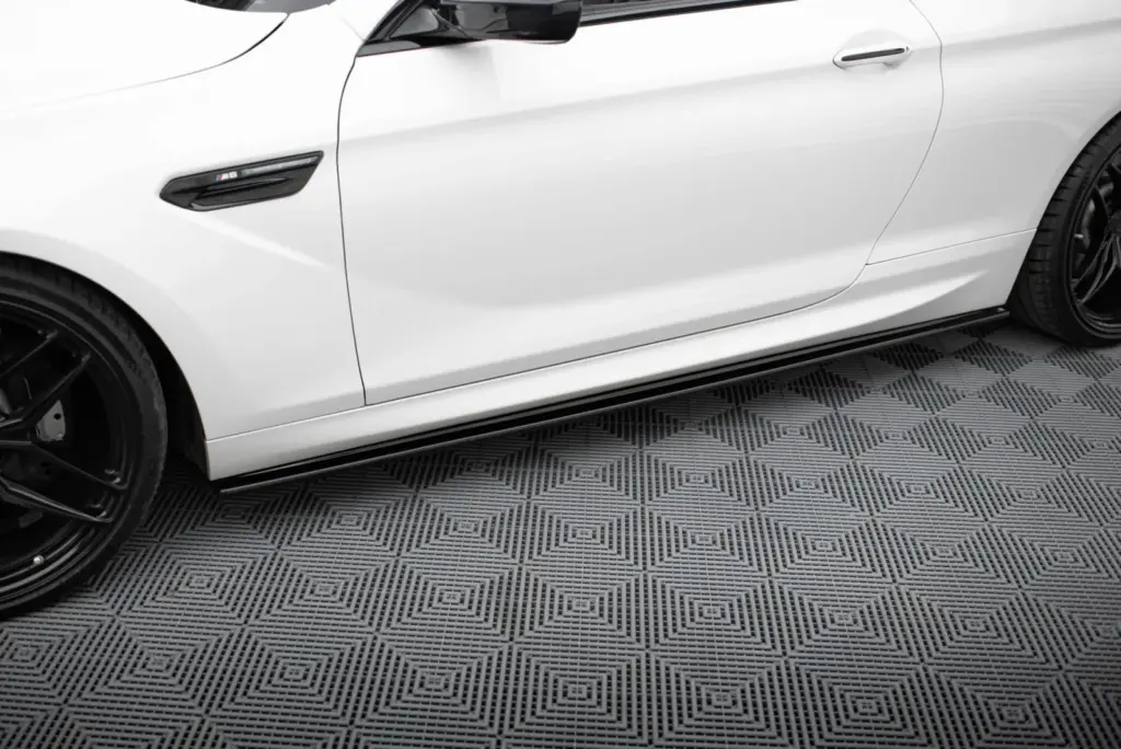 Side Skirts Diffusers compatible with BMW M6 / 6 M-Pack Coupe / Cabriolet F06 / F13 / F12