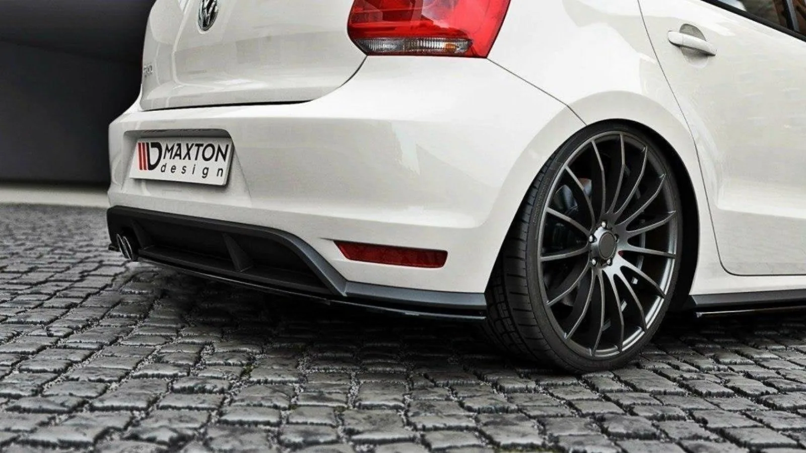 Rear Splitter compatible with Volkswagen Polo GTI Mk5 Facelift