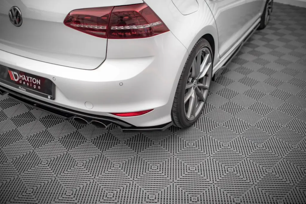 Rear Side Splitters V.3 compatible with Volkswagen Golf R Mk7