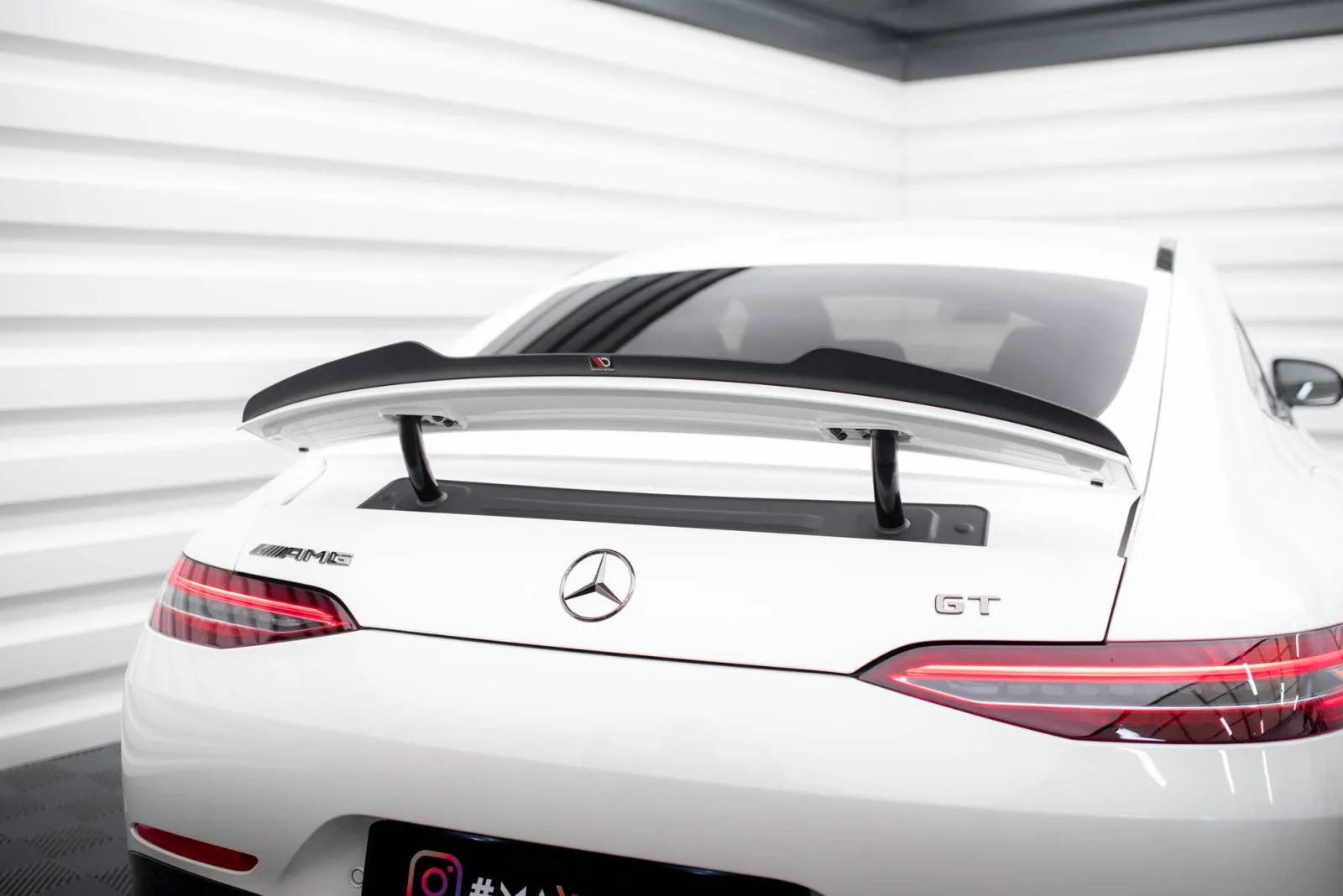 Spoiler Cap compatible with Mercedes-AMG GT 53 / 43 V8 Package 4 Door-Coupe X290