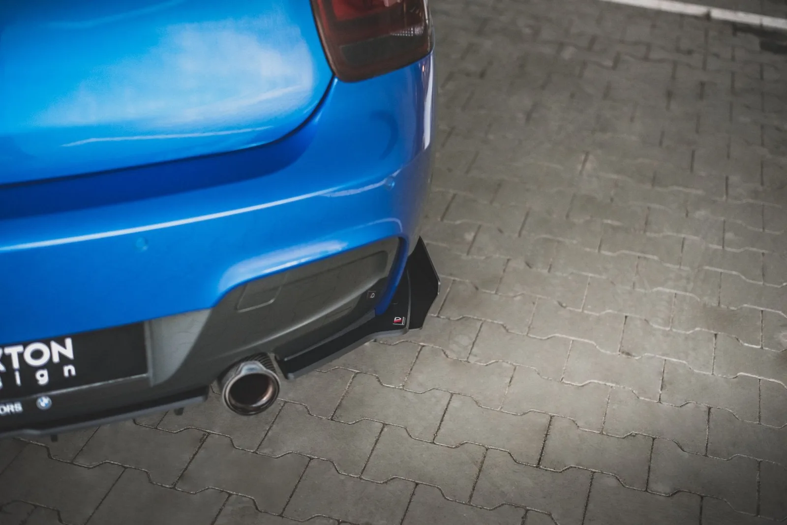 Rear Side Flaps compatible with BMW M135i F20