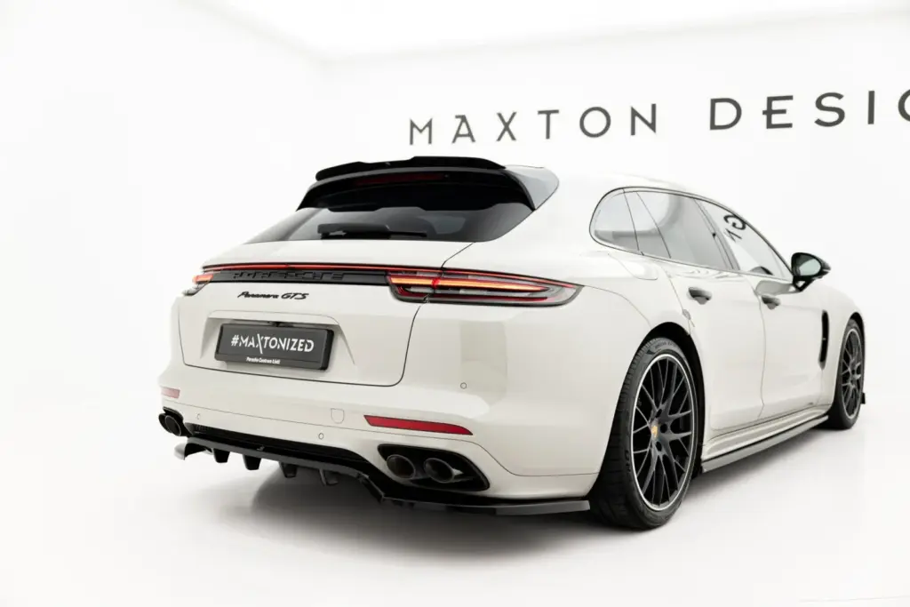 Rear Splitter (With Diffuser) compatible with Porsche Panamera GTS Sport Turismo 971 Facelift