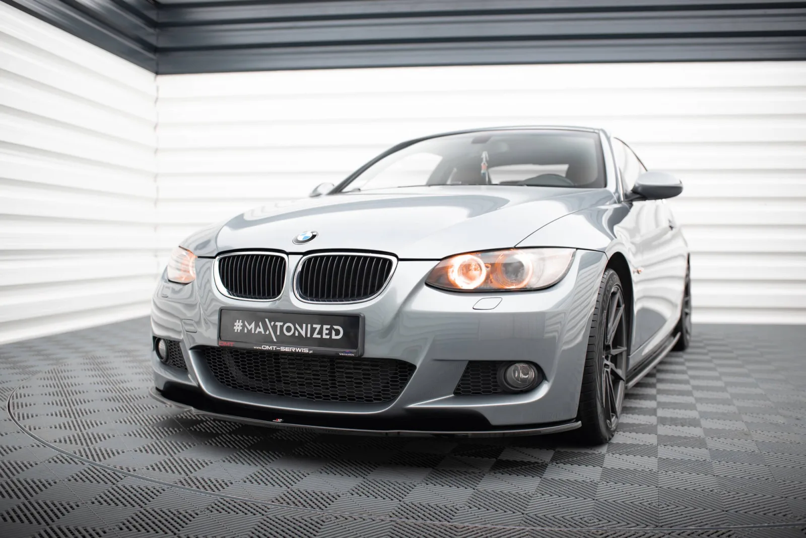 Front Splitter compatible with BMW 3 M-Pack E92