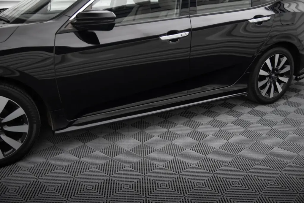 Side Skirts Diffusers compatible with Honda Civic Sedan Mk10 / Mk10 Facelift