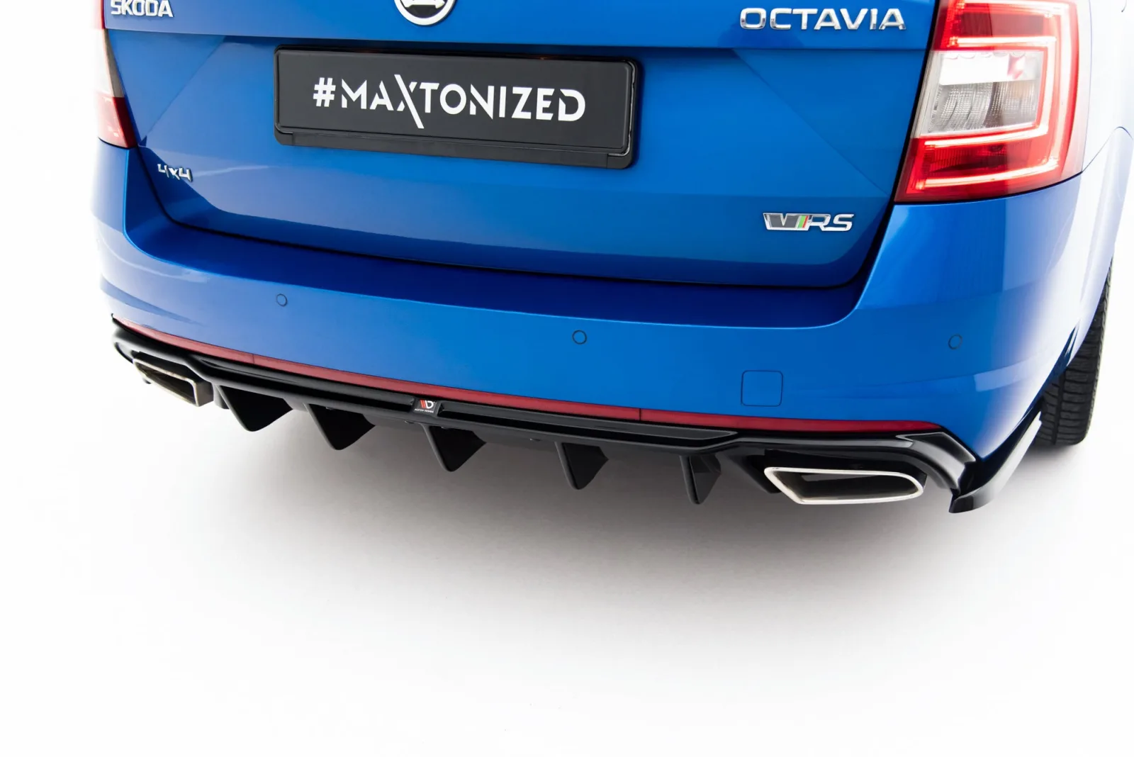 Rear Valance V.2 compatible with Skoda Octavia RS MK3/MK3 FL Hatchback/Kombi