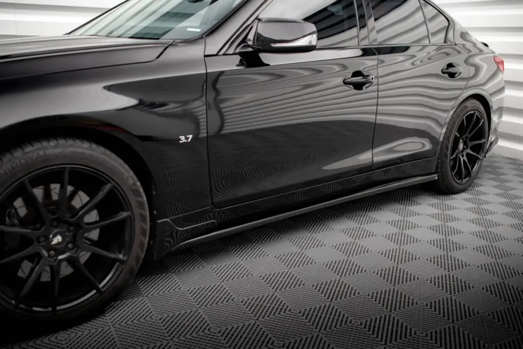 Side Skirts Diffusers V.1 compatible with Infiniti Q50 S Mk1