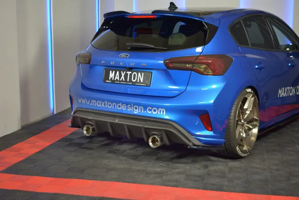 Rear Side Splitters V.2 (for valance V.1) compatible with Ford Focus Hatchabck ST-Line