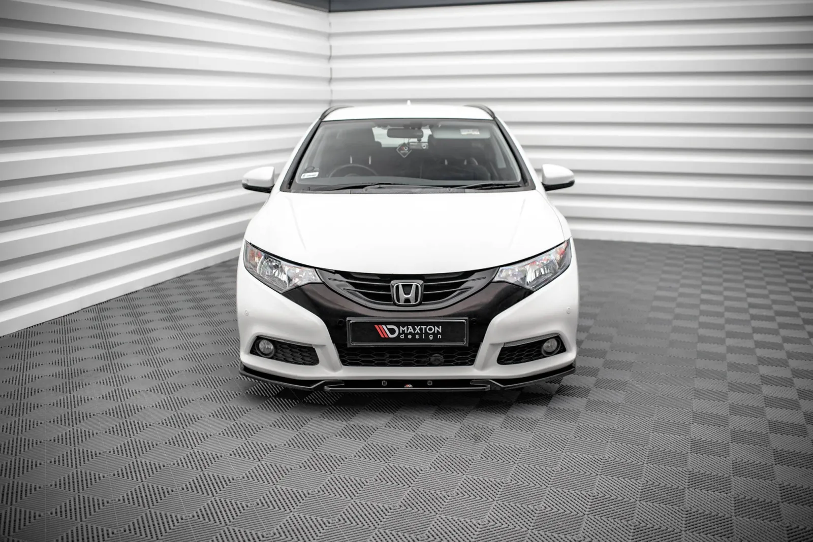 Front Splitter V.2 compatible with Honda Civic Mk9