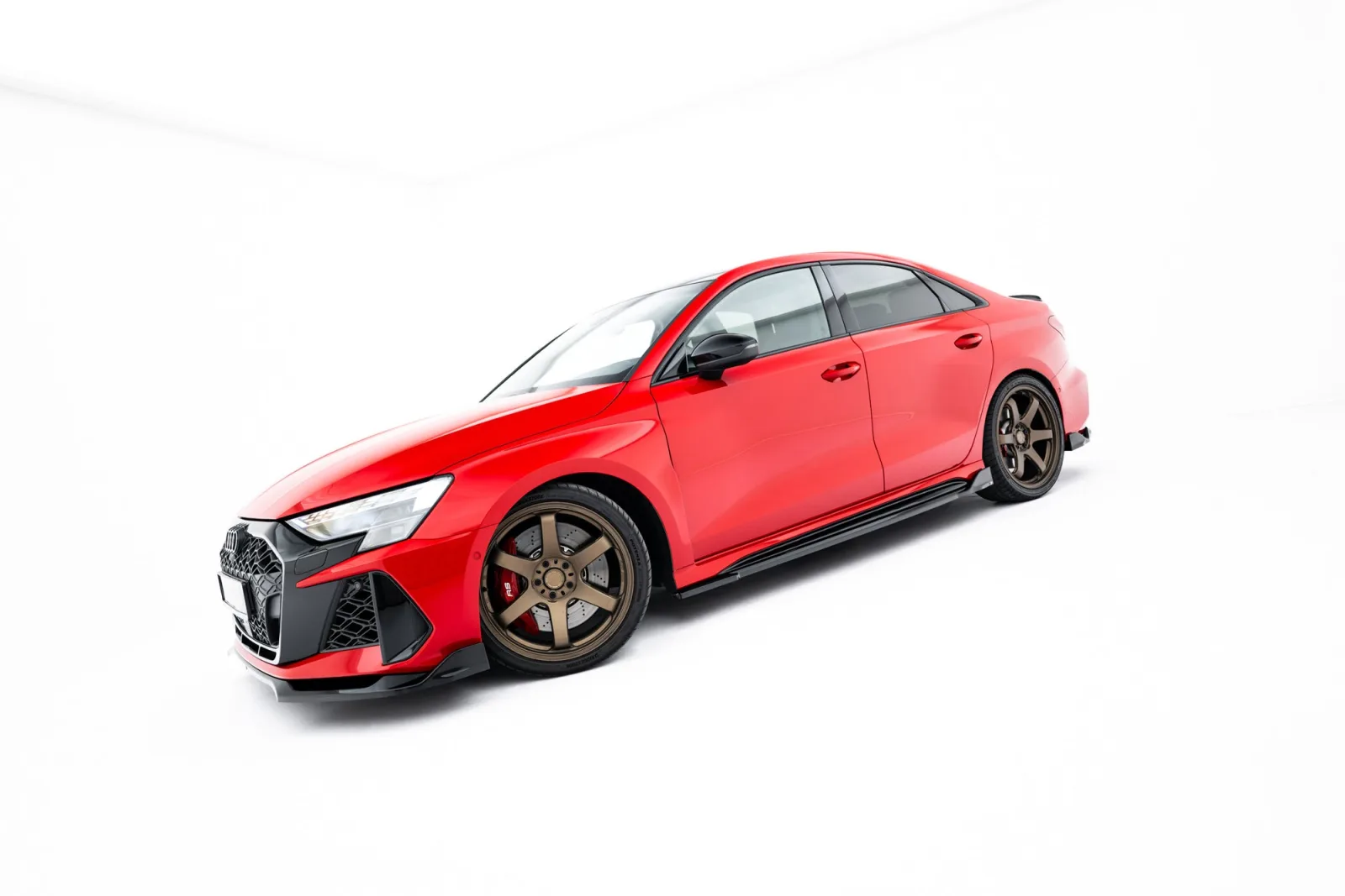 Set of Splitters V.2 compatible with Audi RS3 Sedan 8Y Facelift