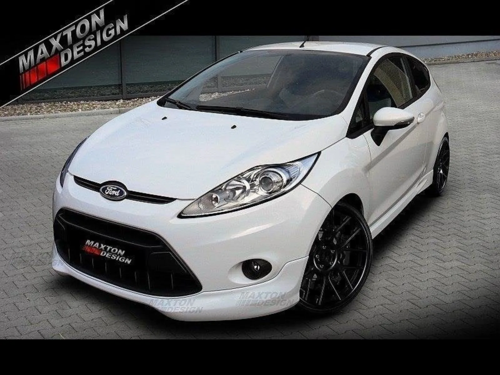Spoiler Bumper Front compatible with Ford Fiesta Mk7