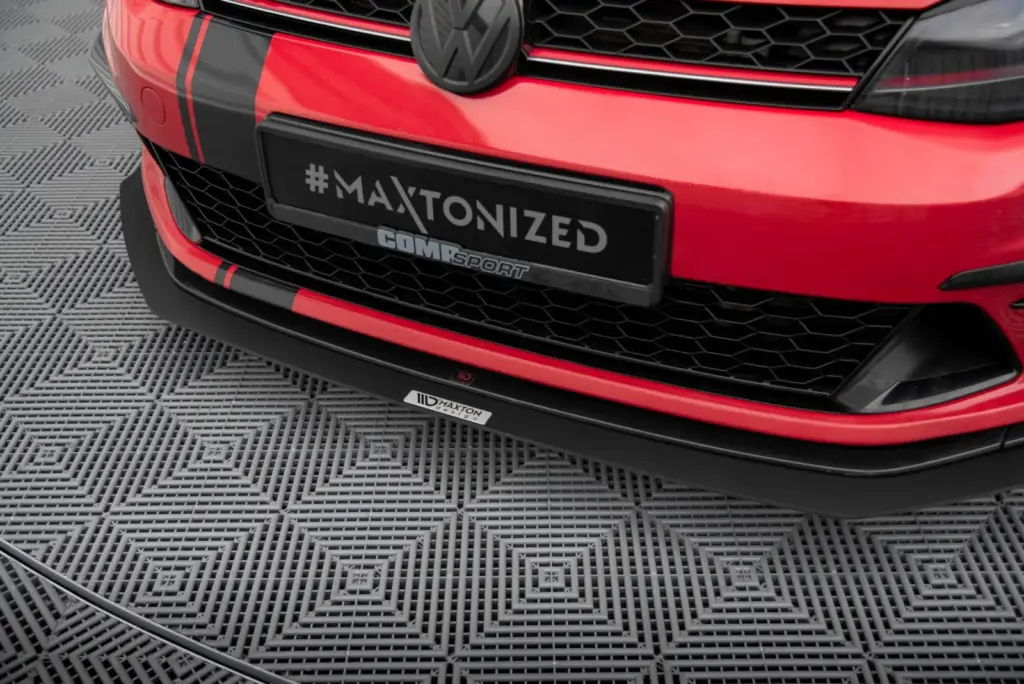 Front Splitter RACING compatible with VW GOLF VII GTI CLUBSPORT
