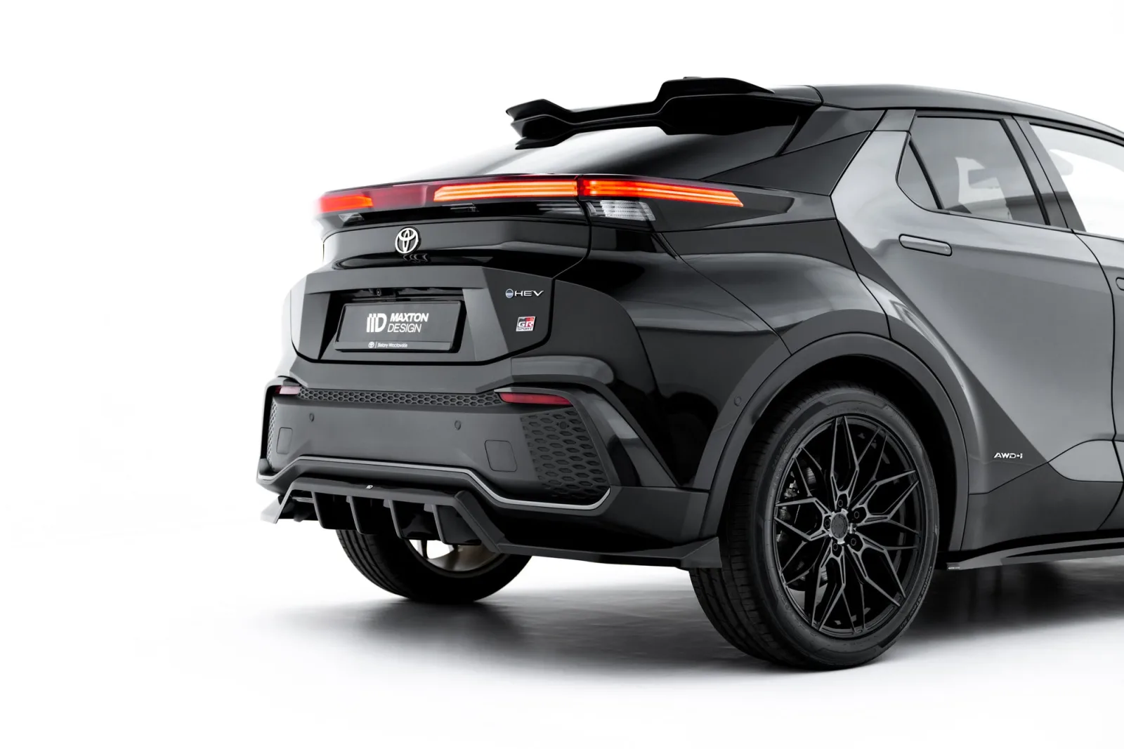 Rear Splitter (With Diffuser) compatible with Toyota C-HR Mk2