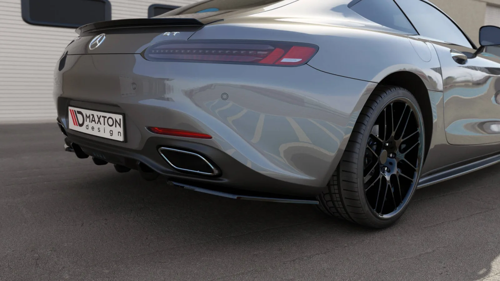 Rear Side Splitters compatible with Mercedes-AMG GT / GT S C190 Facelift