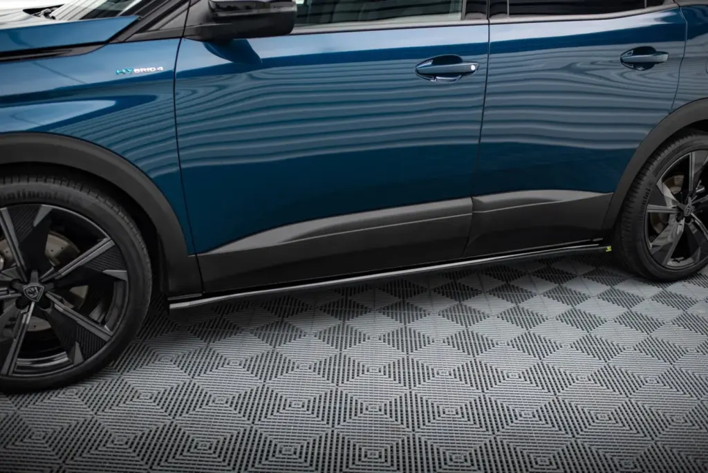 Side Skirts Diffusers compatible with Peugeot 3008 GT-Line Mk2 Facelift