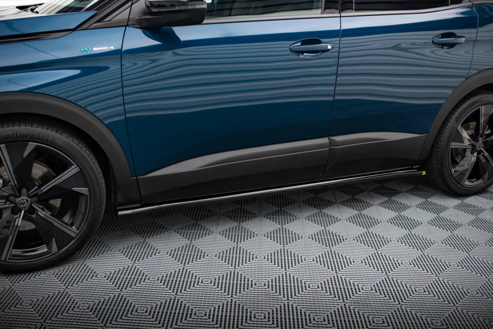 Side Skirts Diffusers compatible with Peugeot 3008 GT-Line Mk2 Facelift