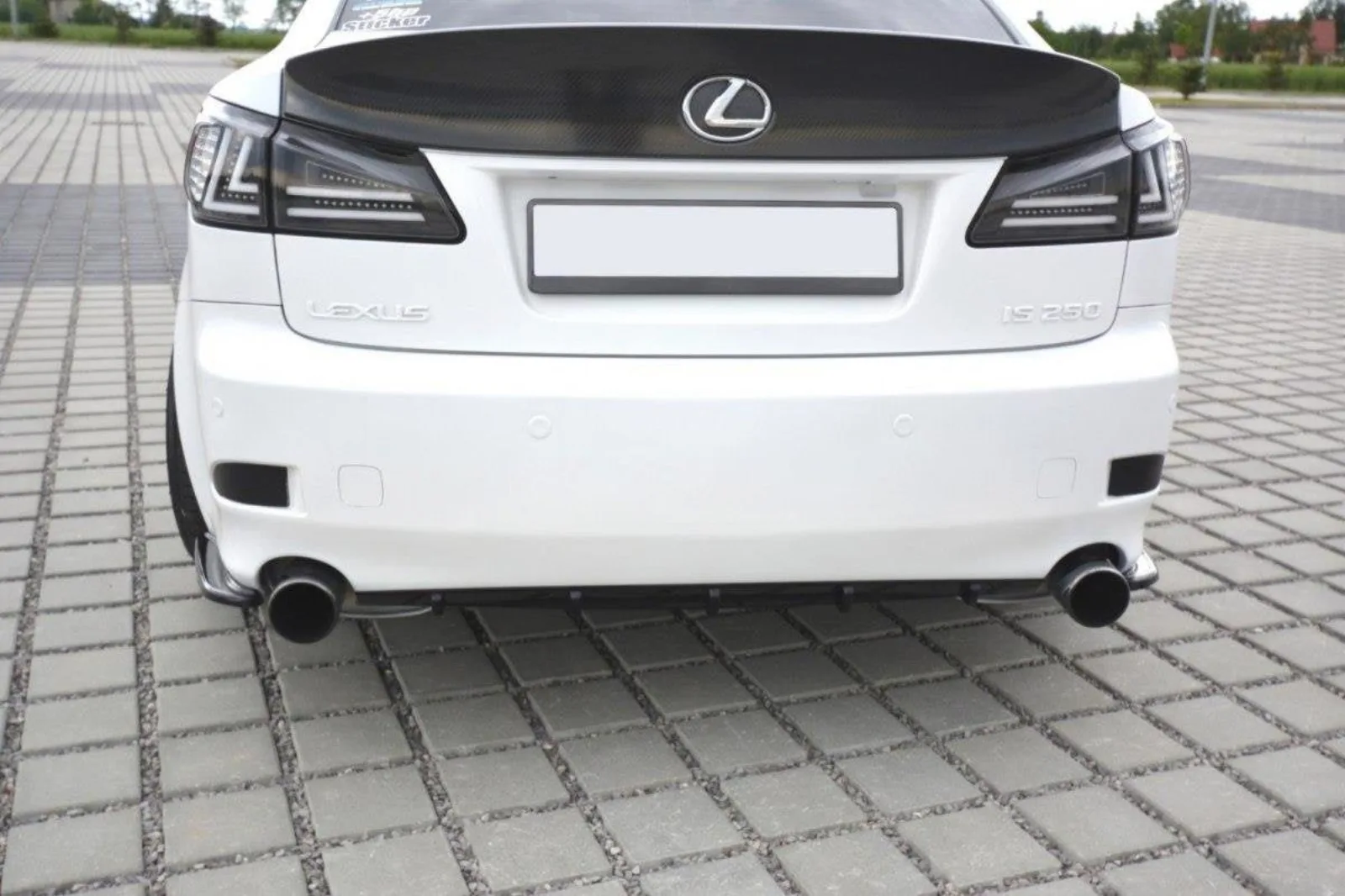 Rear Valance compatible with Lexus IS Mk2