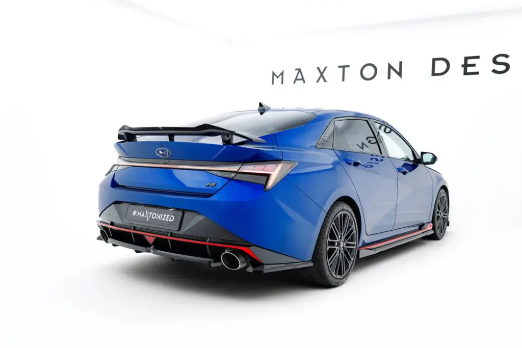 Rear Side Splitters compatible with Hyundai Elantra N Mk7
