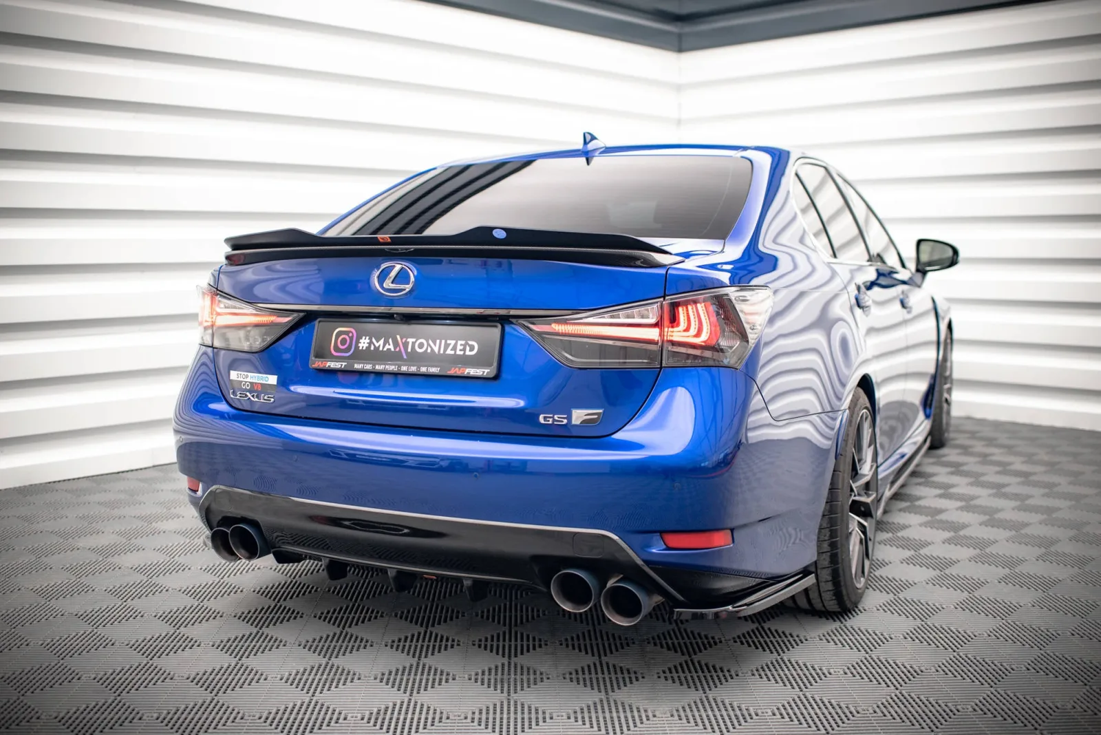 Rear Valance compatible with Lexus GS F Mk4 Facelift