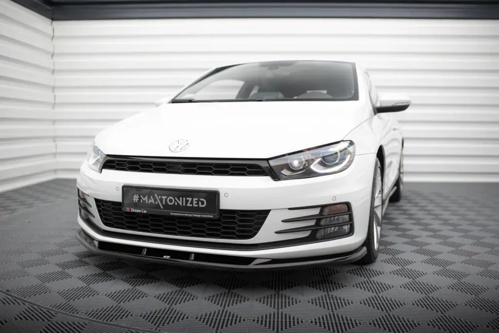 Front Splitter V.1 compatible with Volkswagen Scirocco Mk3 Facelift
