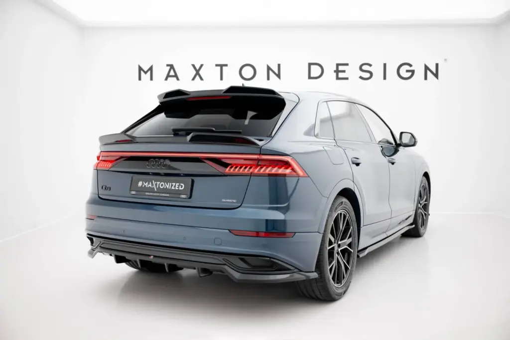 Rear Splitter (With Diffuser) compatible with Audi Q8 Mk1