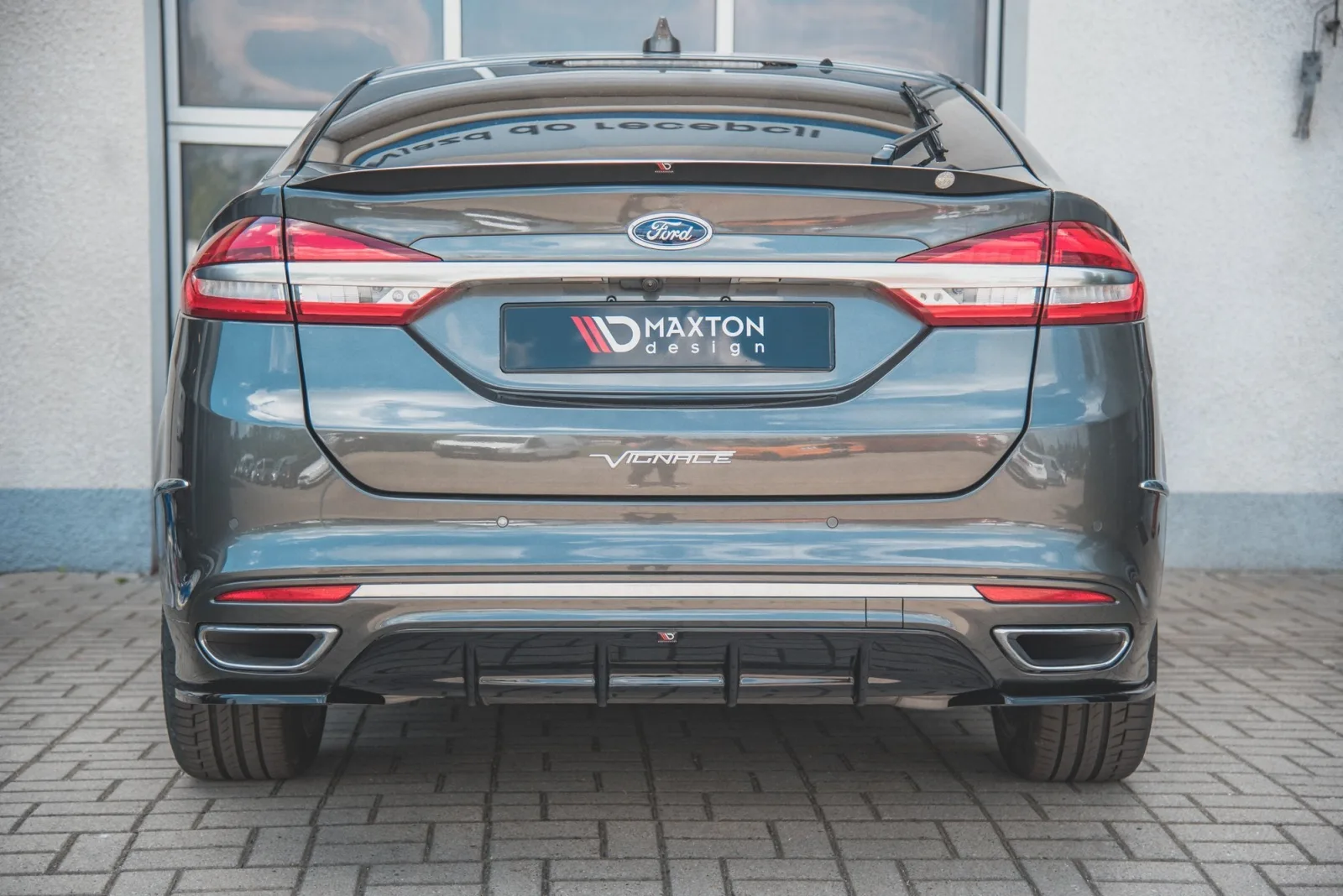Rear Valance compatible with Ford Mondeo Vignale Mk5 Facelift