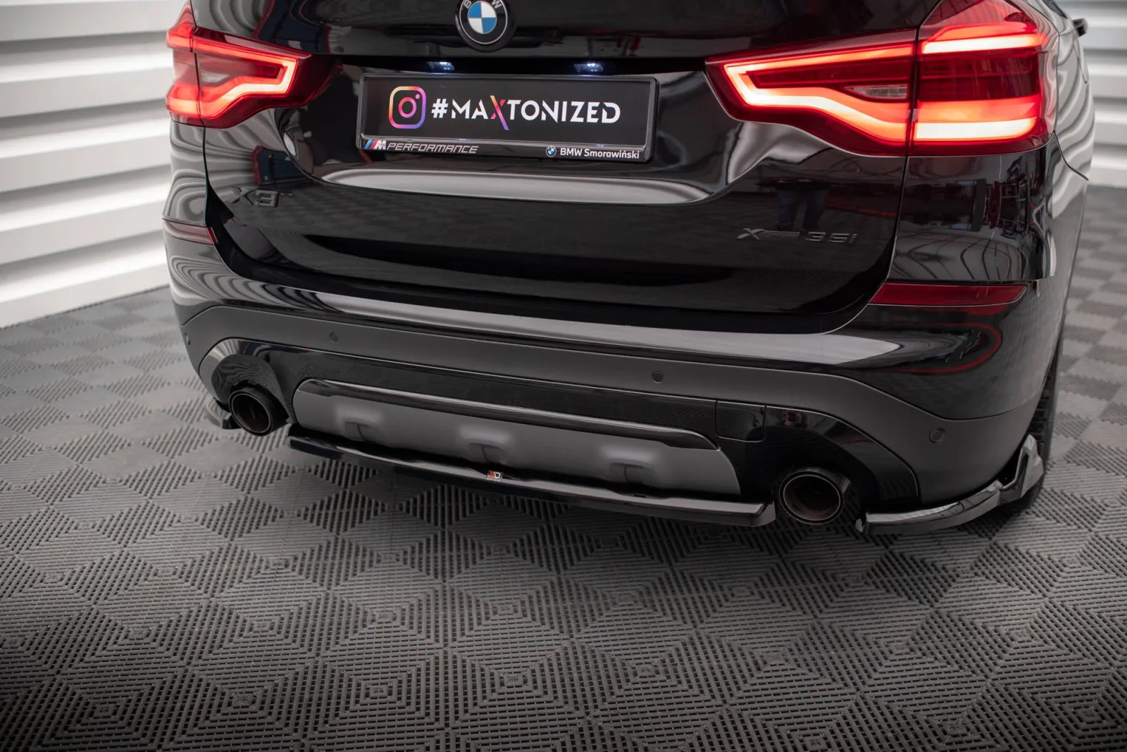 Rear Splitter compatible with BMW X3 G01