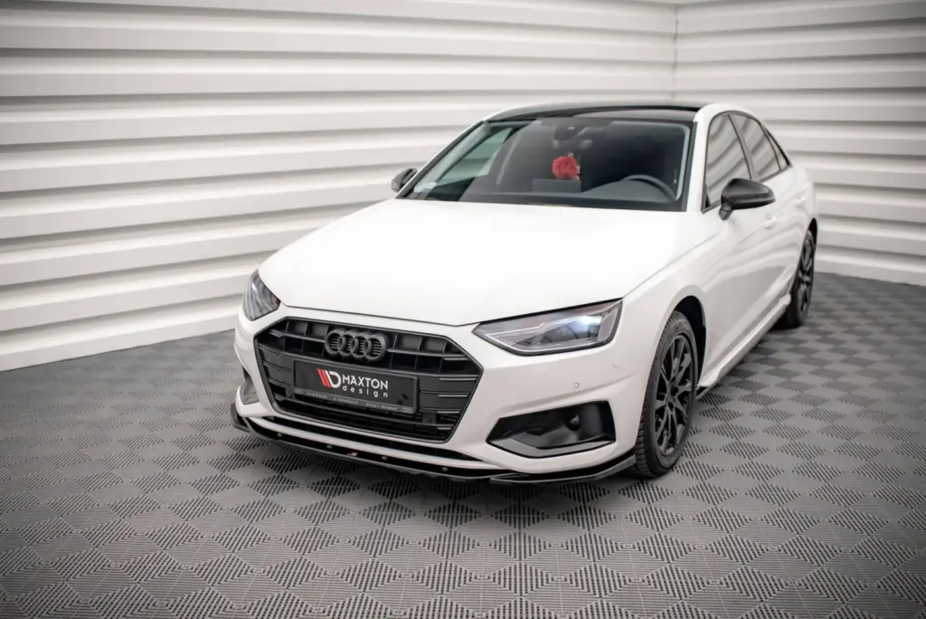Front Splitter V.2 compatible with Audi A4 B9 Facelift