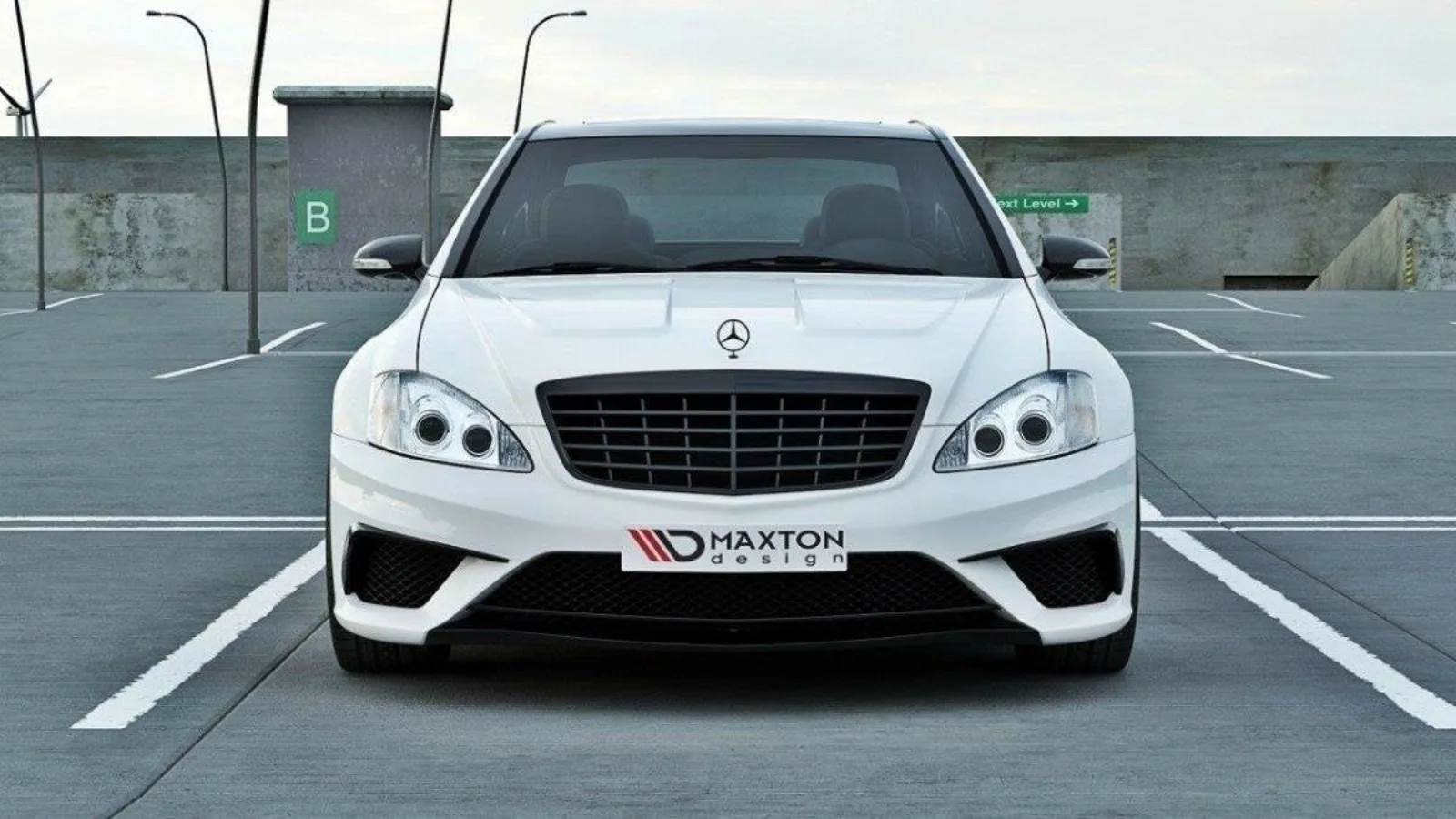 Wide Body Kit compatible with Mercedes-Benz S-Class W221 / W221 Facelift