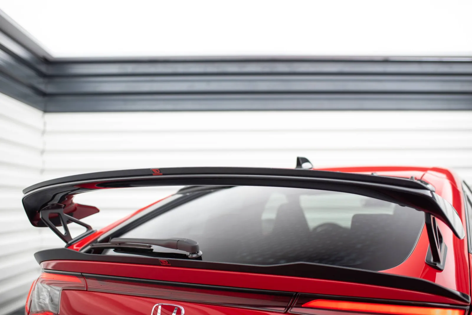 Upper Spoiler Extension compatible with Honda Civic Type-R Mk 11