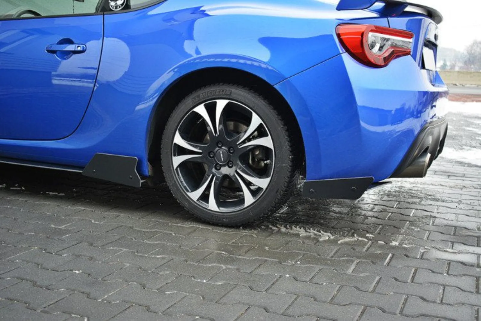 Rear Side Splitters Racing compatible with Subaru BRZ Mk1 / Mk1 Facelift
