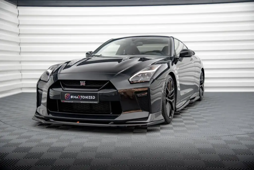 Front Splitter V.1 compatible with Nissan GTR R35 Facelift