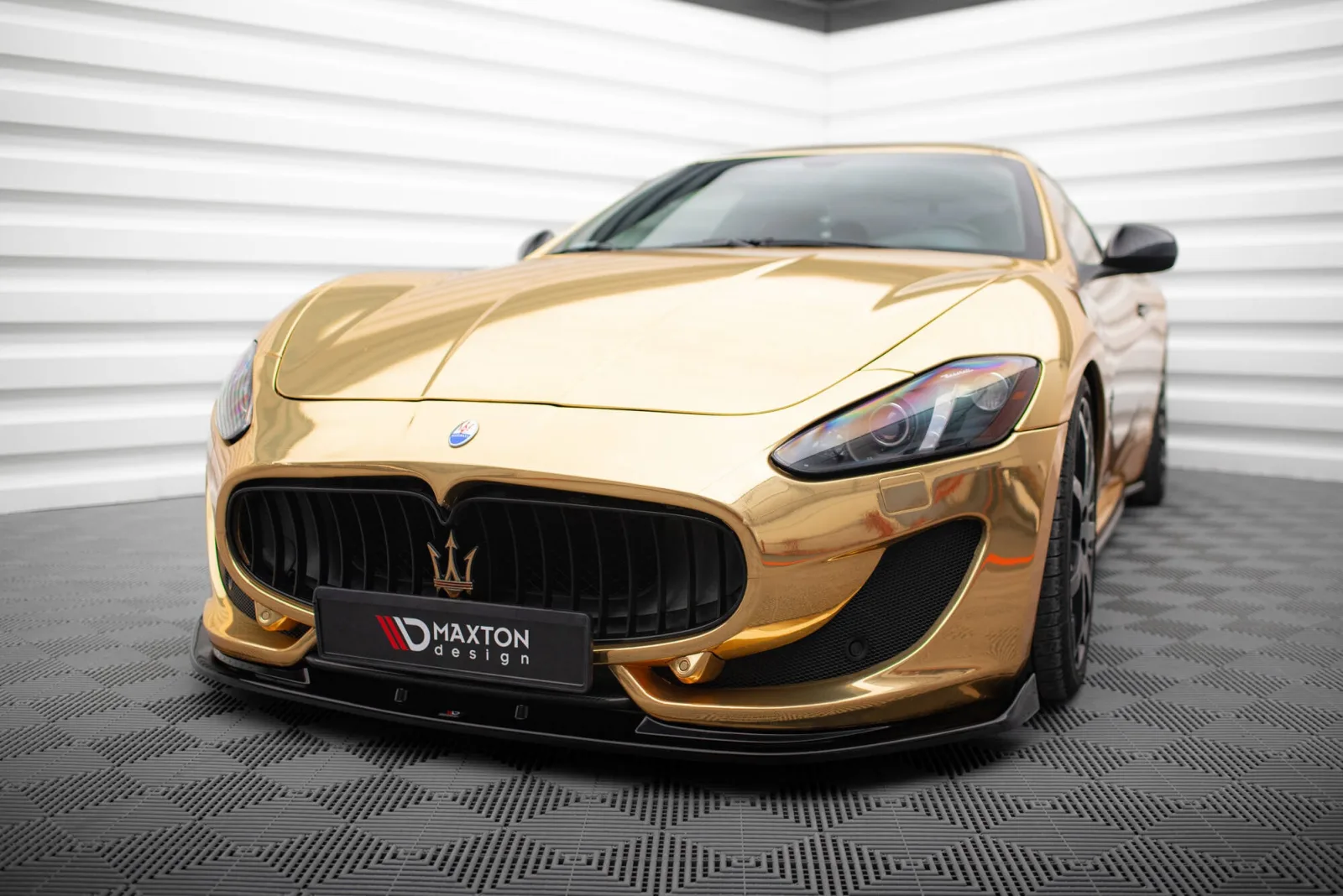 Front Splitter V.1 compatible with Maserati Granturismo Mk1 Facelift
