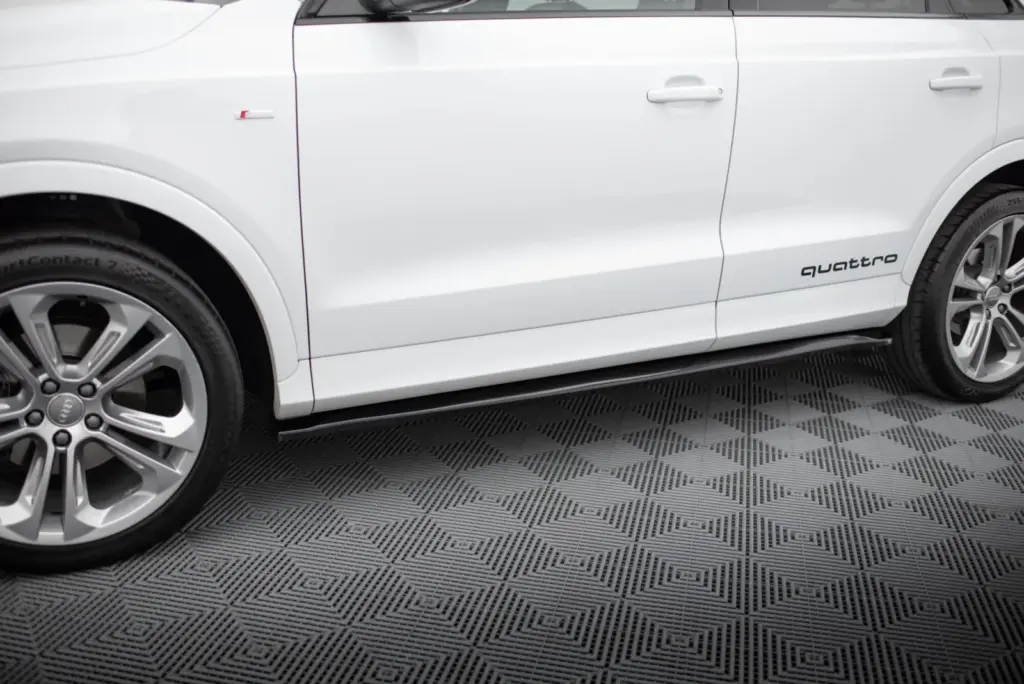 Side Skirts Diffusers compatible with Audi Q3 S-line 8U