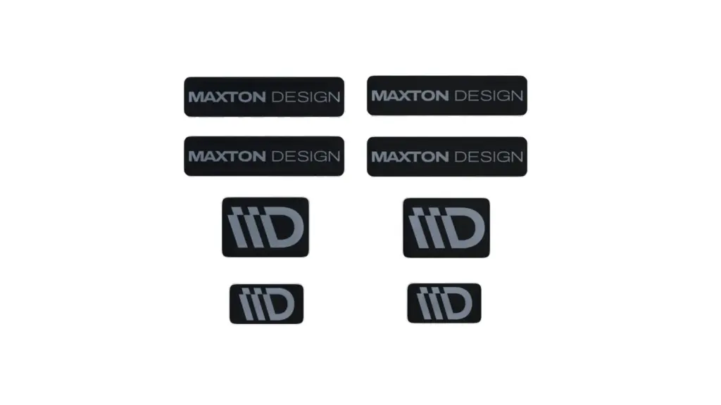 Maxton Design 3D Sticker Set - Crno-sivi