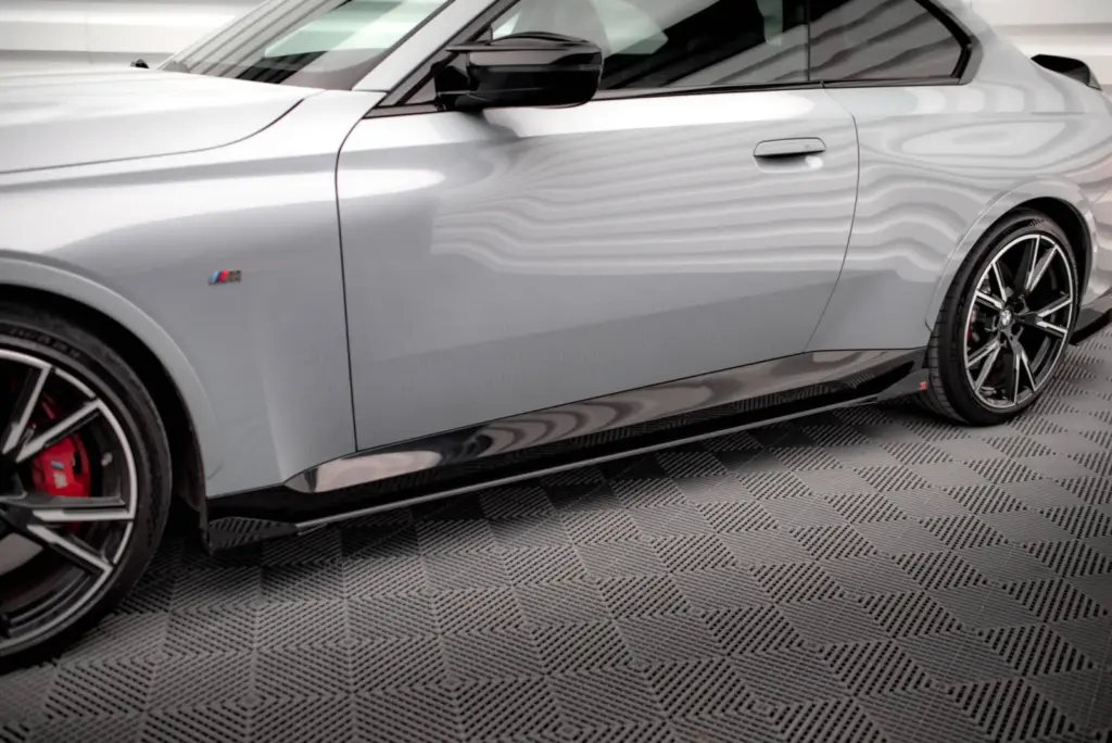 Side Skirts Diffusers Street Pro + Flaps compatible with BMW 2 Coupe M-Pack / M240i G42