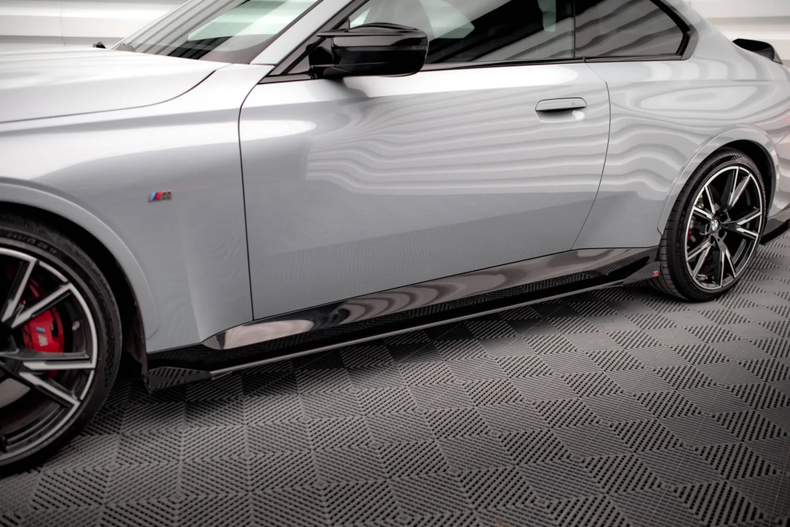 Side Skirts Diffusers Street Pro + Flaps compatible with BMW 2 Coupe M-Pack / M240i G42