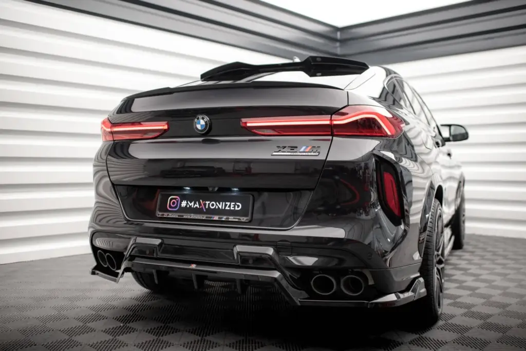 Rear Splitter (With Diffuser) compatible with BMW X6 M F96