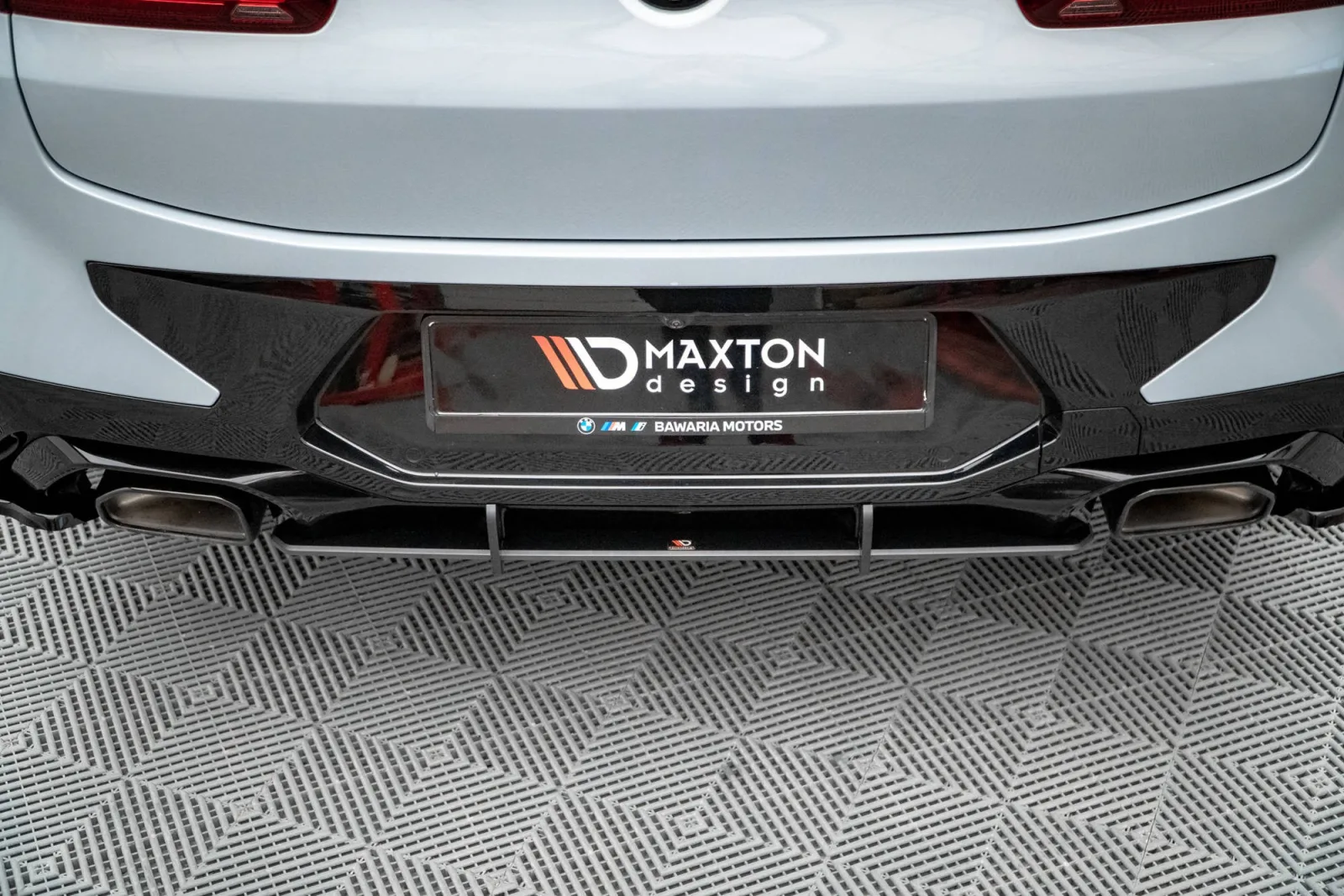 Rear Diffuser Street Pro compatible with BMW X4 M-Pack G02 Facelift
