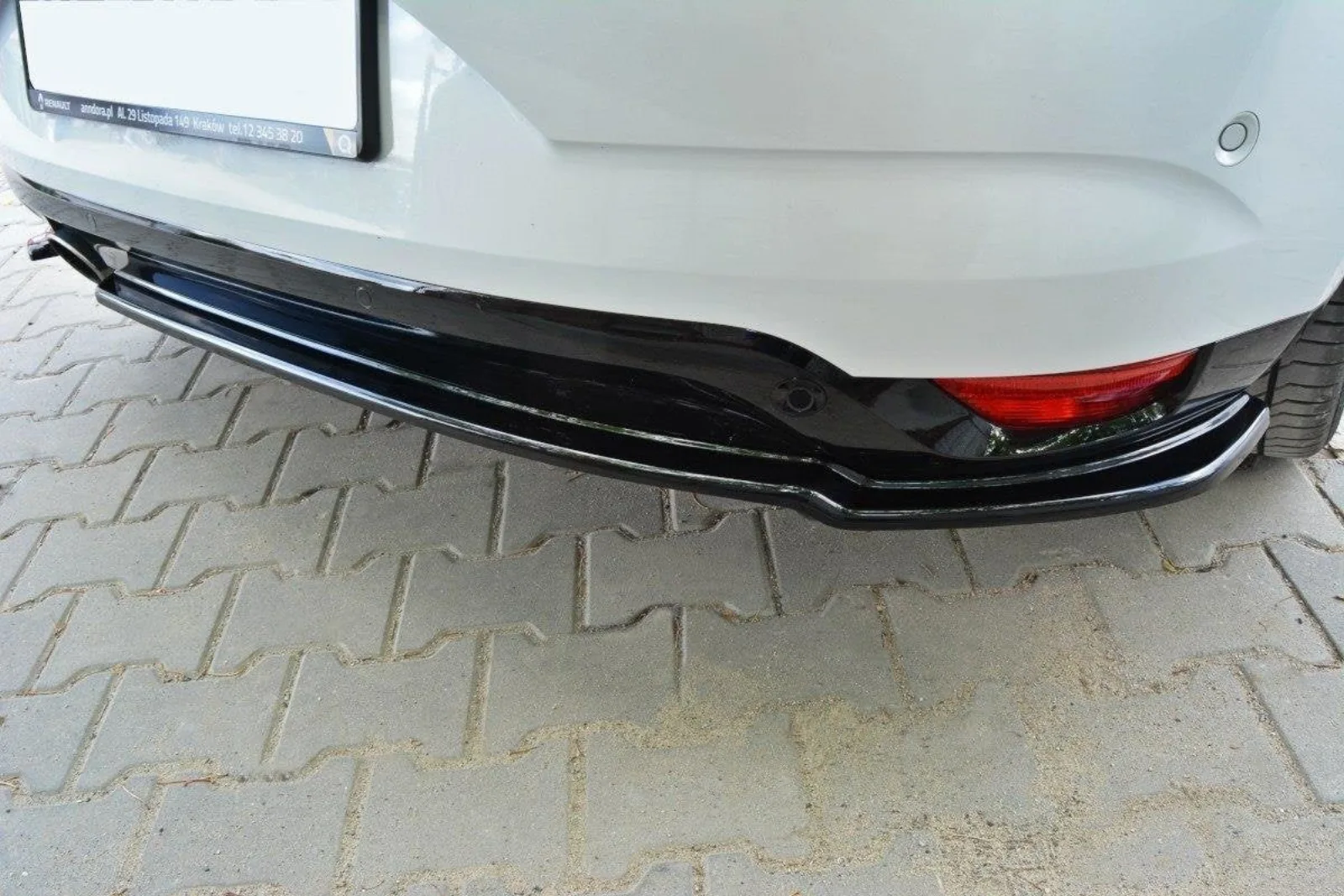 Rear Side Splitters compatible with Renault Megane MK4 Hatchback