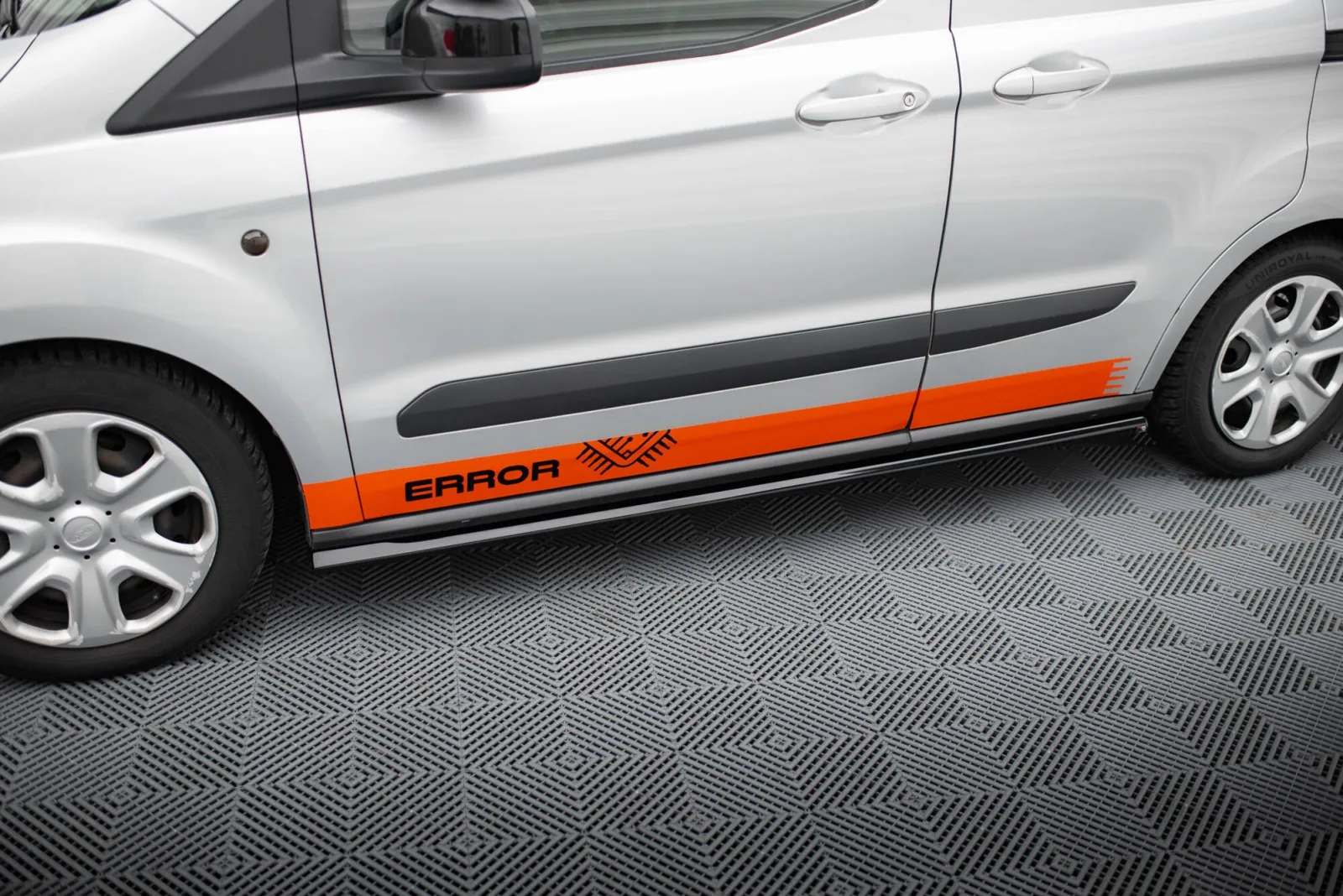Side Skirts Diffusers compatible with Ford Transit Courier Mk1