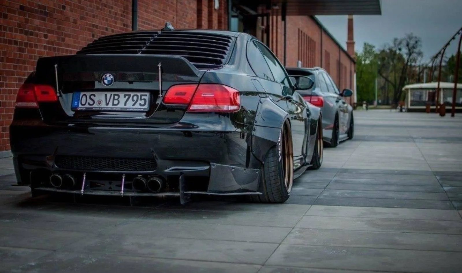 Rear Bumper compatible with BMW M3 Coupe E92
