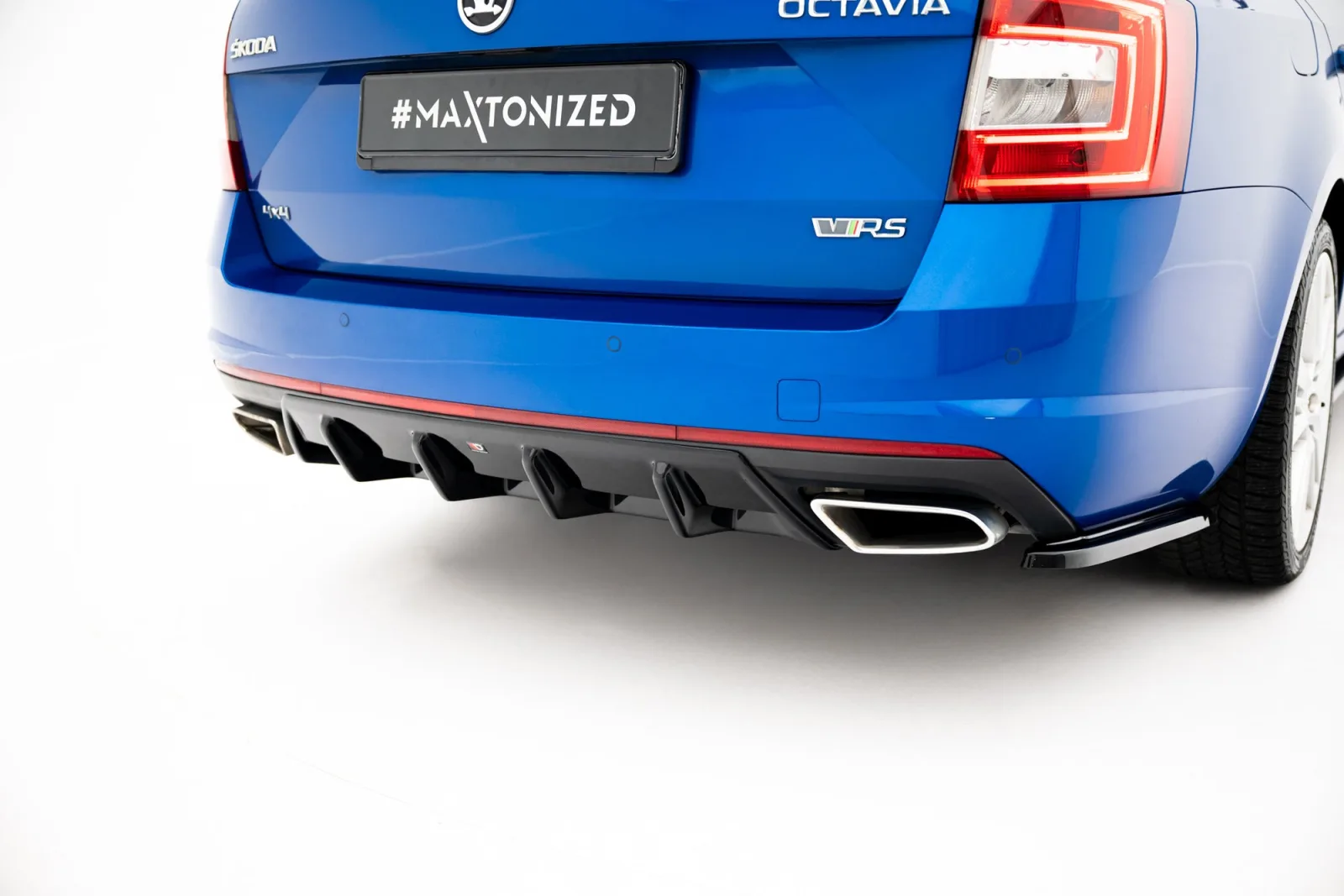 Rear Valance V.1 compatible with Skoda Octavia RS Mk3 / Mk3 FL Hatchback / Kombi