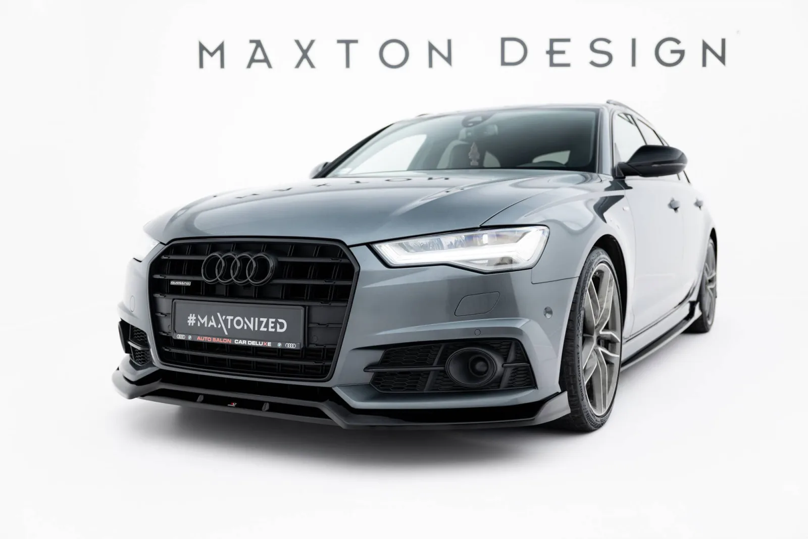 Front Splitter V.3 compatible with Audi A6 / A6 C7 S-line/ S6 C7 Facelift
